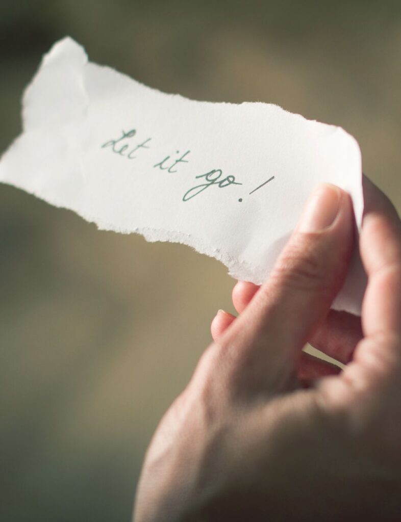 start living with purpose, let go of stories that keep you stuck